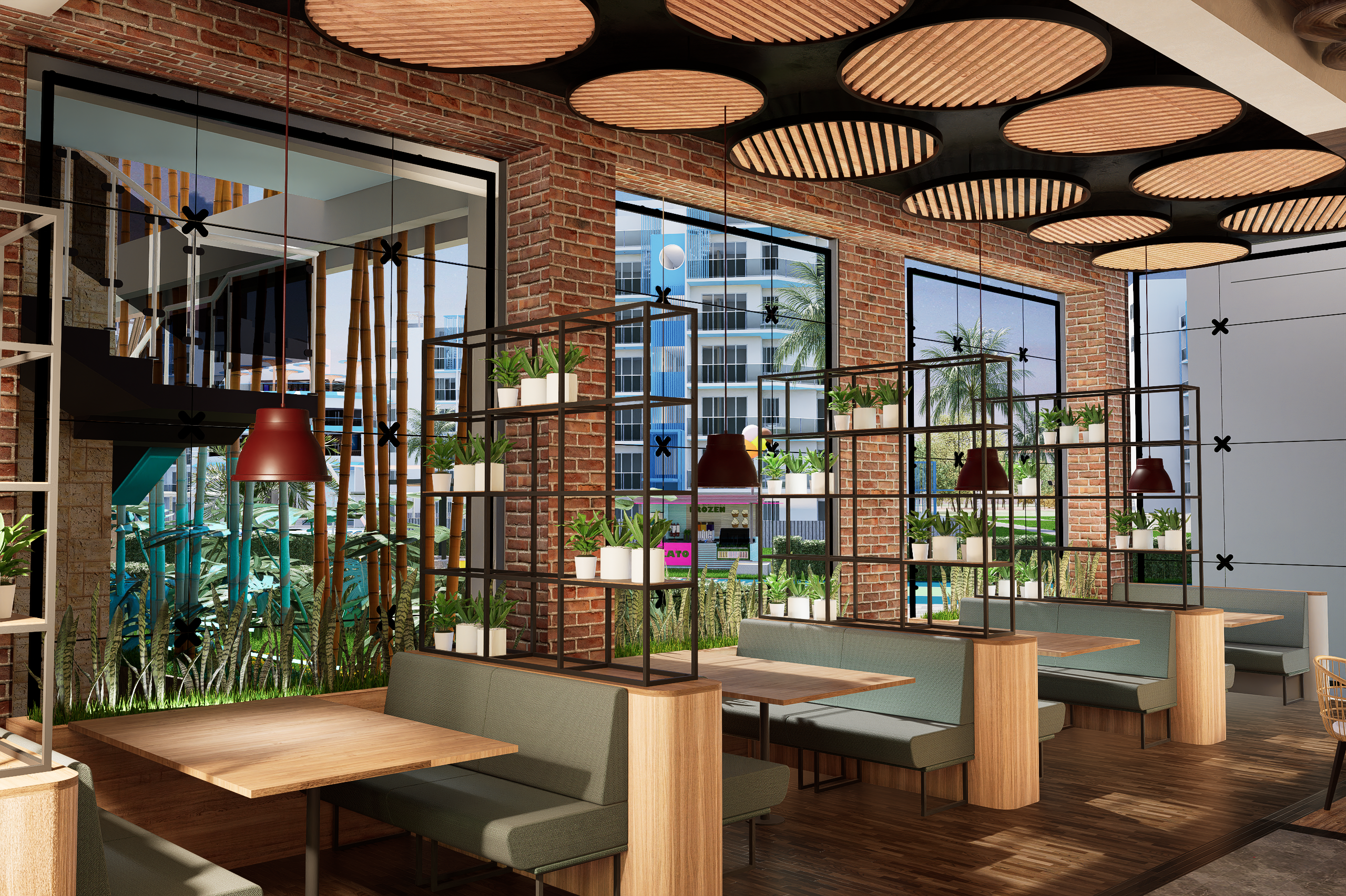 Restaurant Cruise on land Lsamba