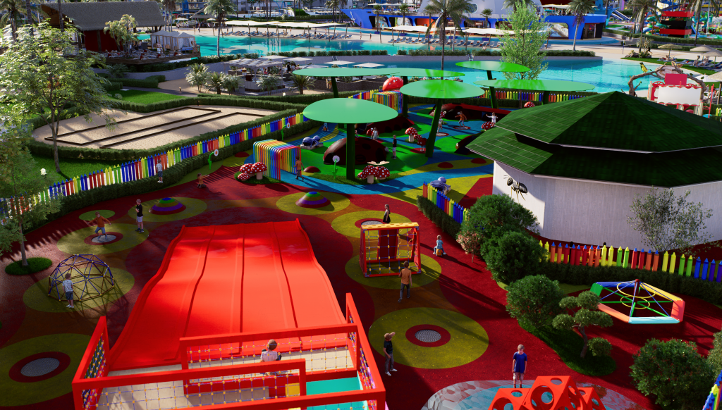Cruise on land playground